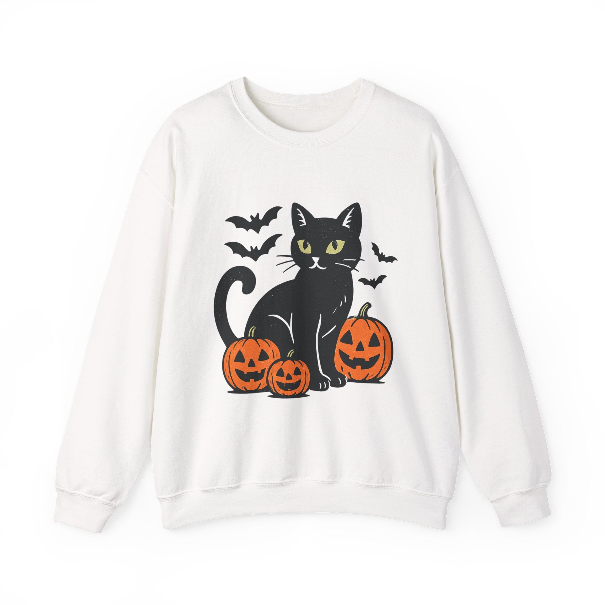 Black Cat Halloween Sweatshirt