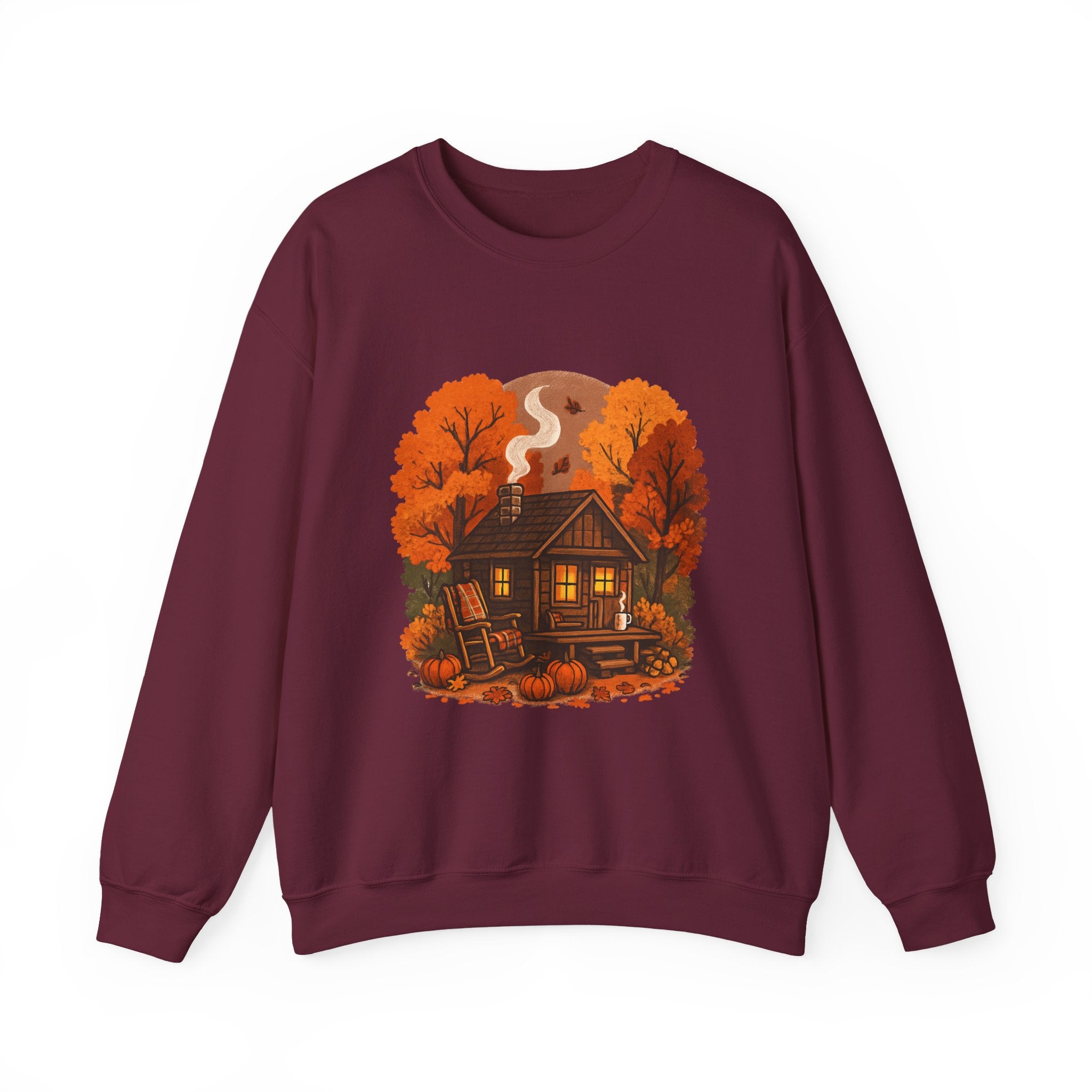 Autumn Vibes Unisex Sweatshirt - Cozy Fall Design, Perfect Gift for Holidays
