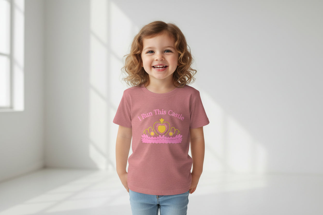 Toddler Tee — I Run This Castle