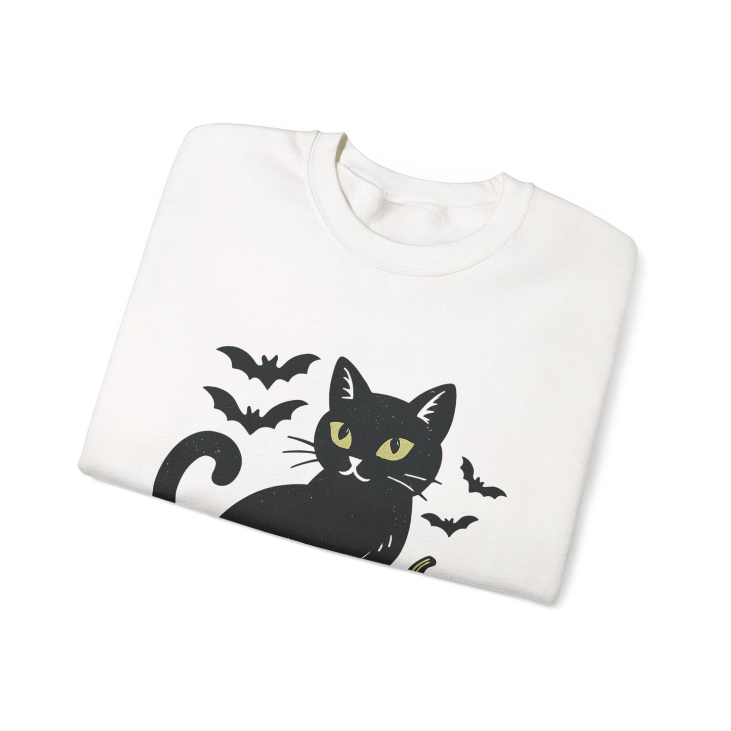 Black Cat Halloween Sweatshirt