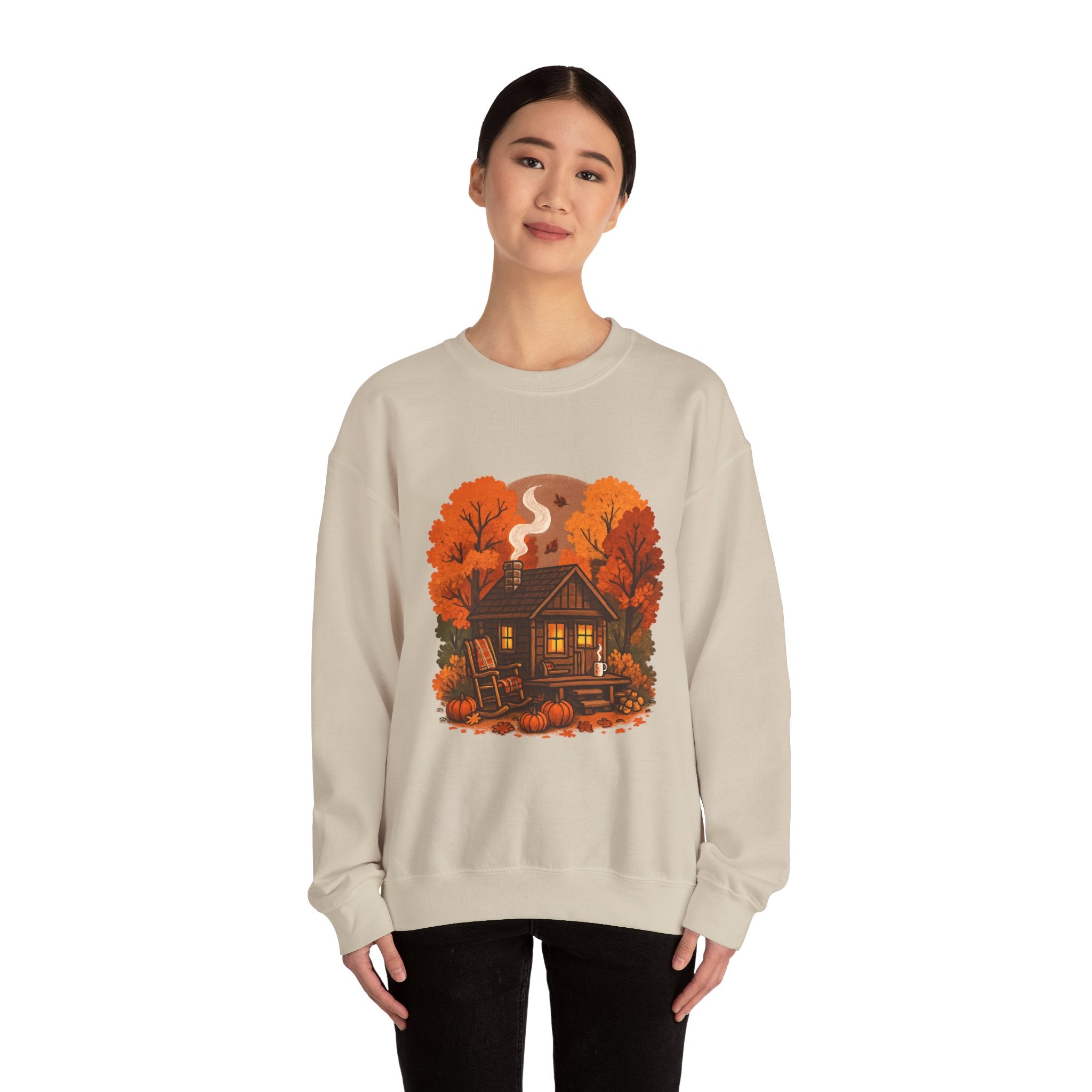 Autumn Vibes Unisex Sweatshirt - Cozy Fall Design, Perfect Gift for Holidays