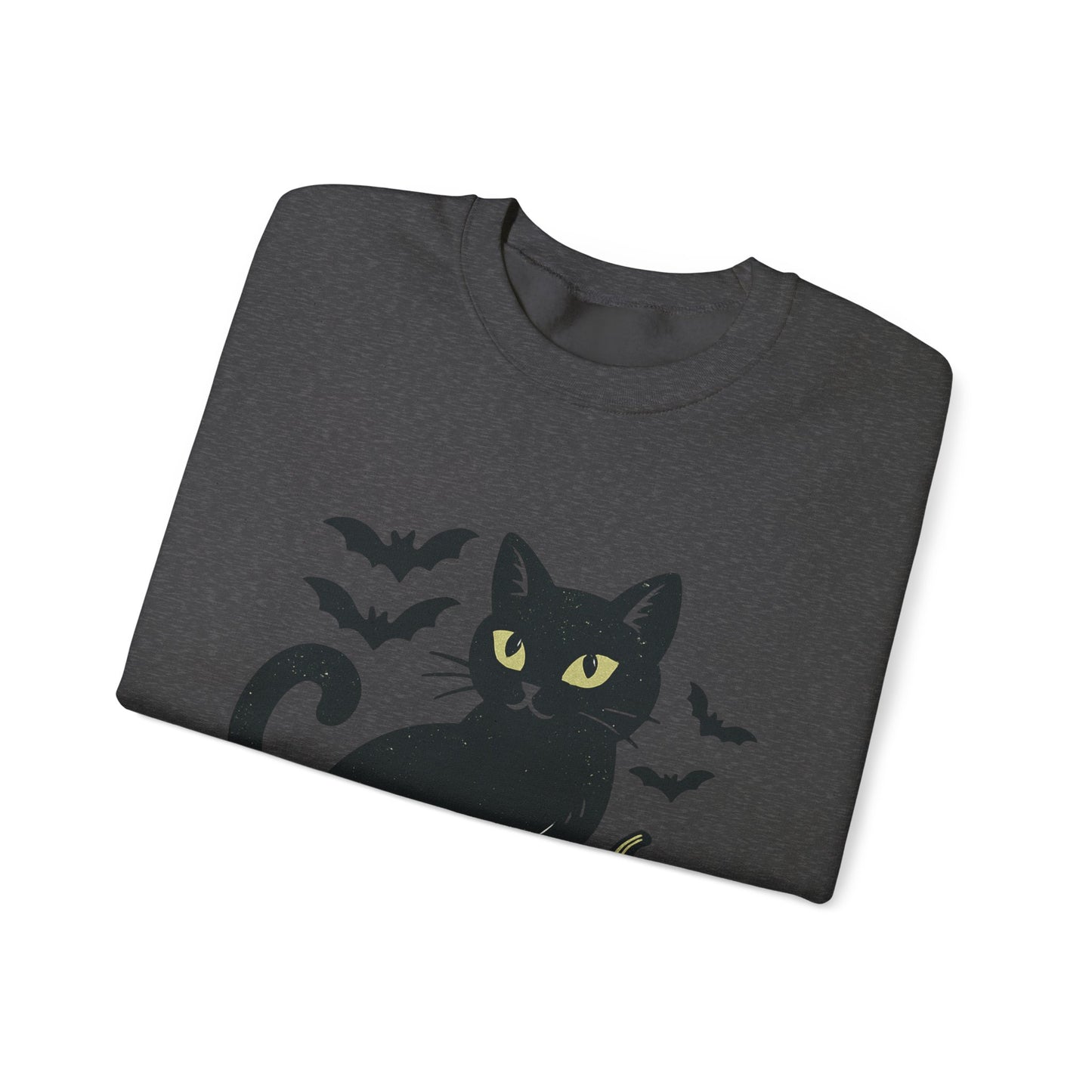 Black Cat Halloween Sweatshirt