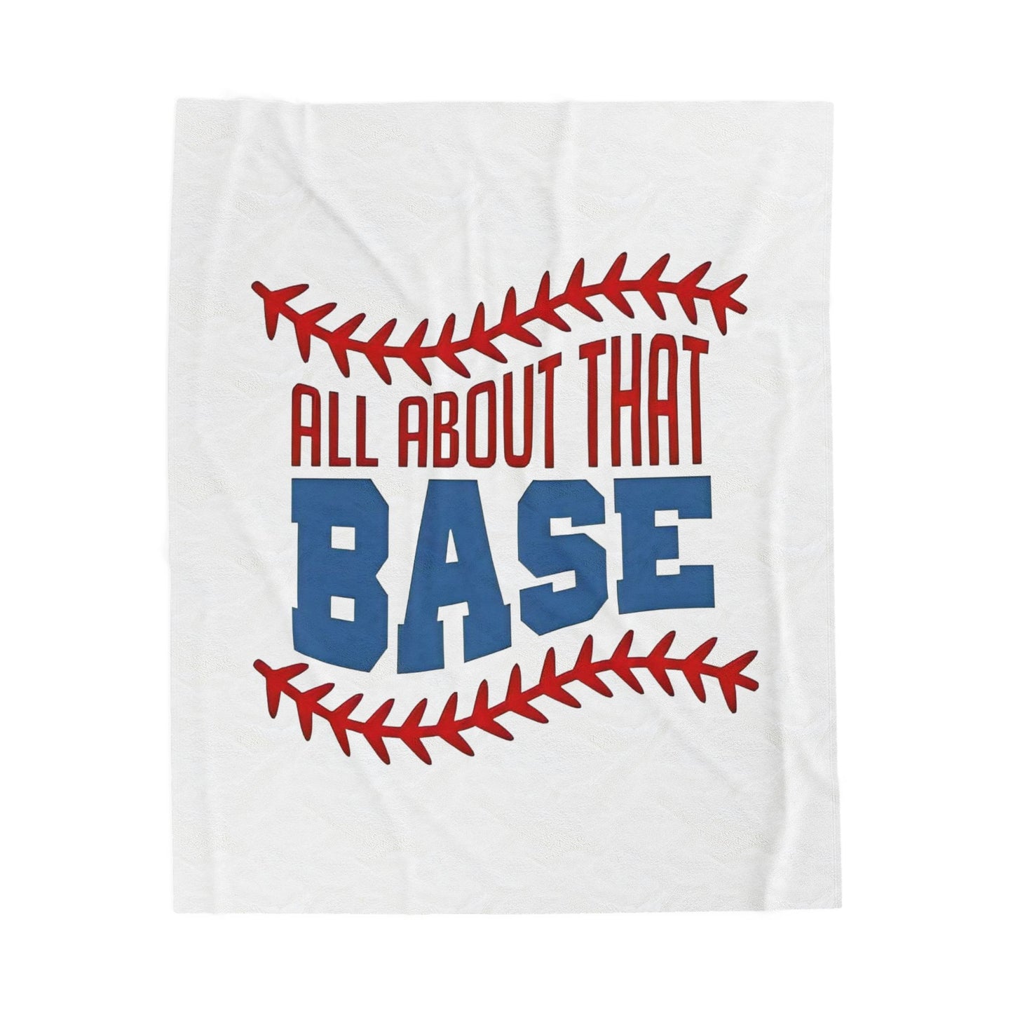 Baseball Plush Blanket