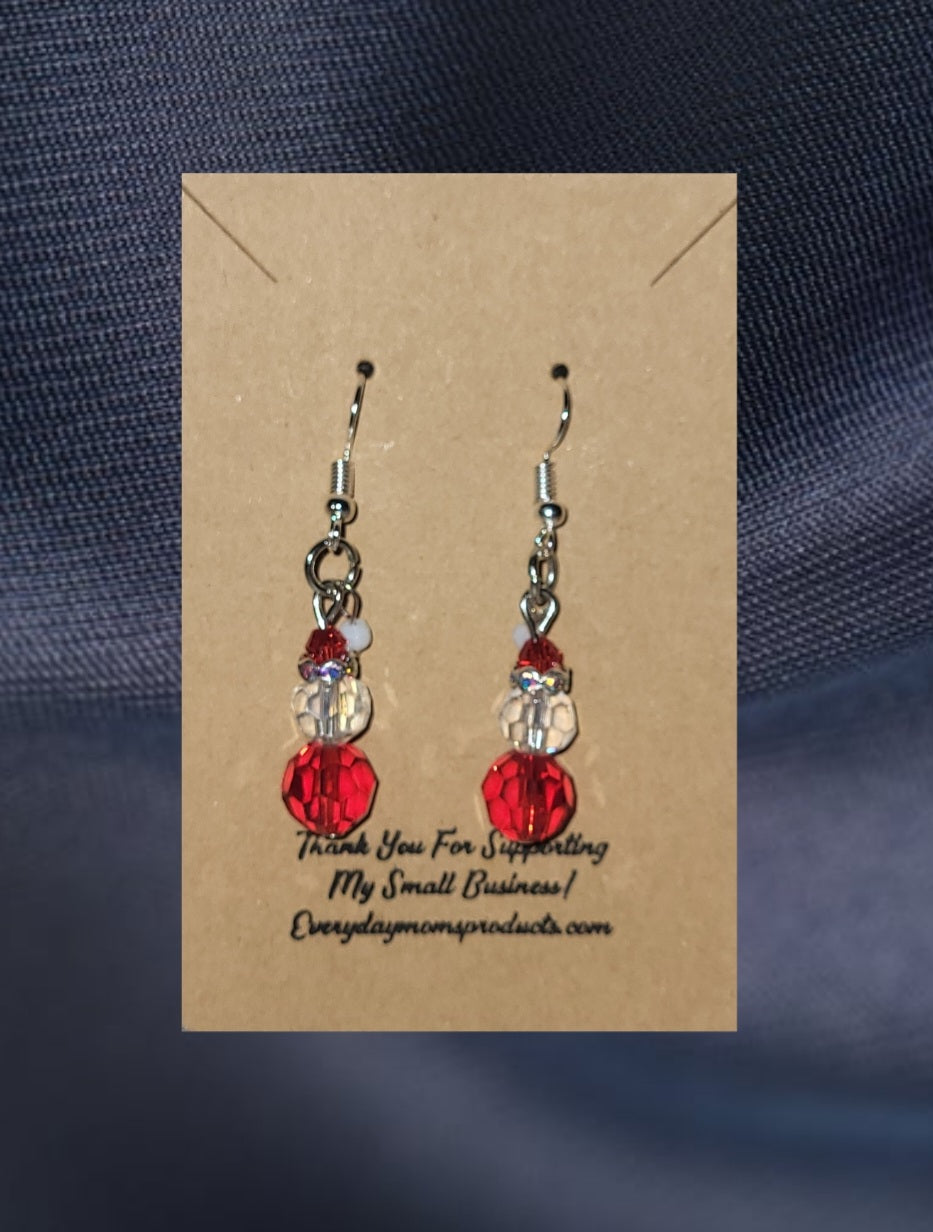 Santa Earrings