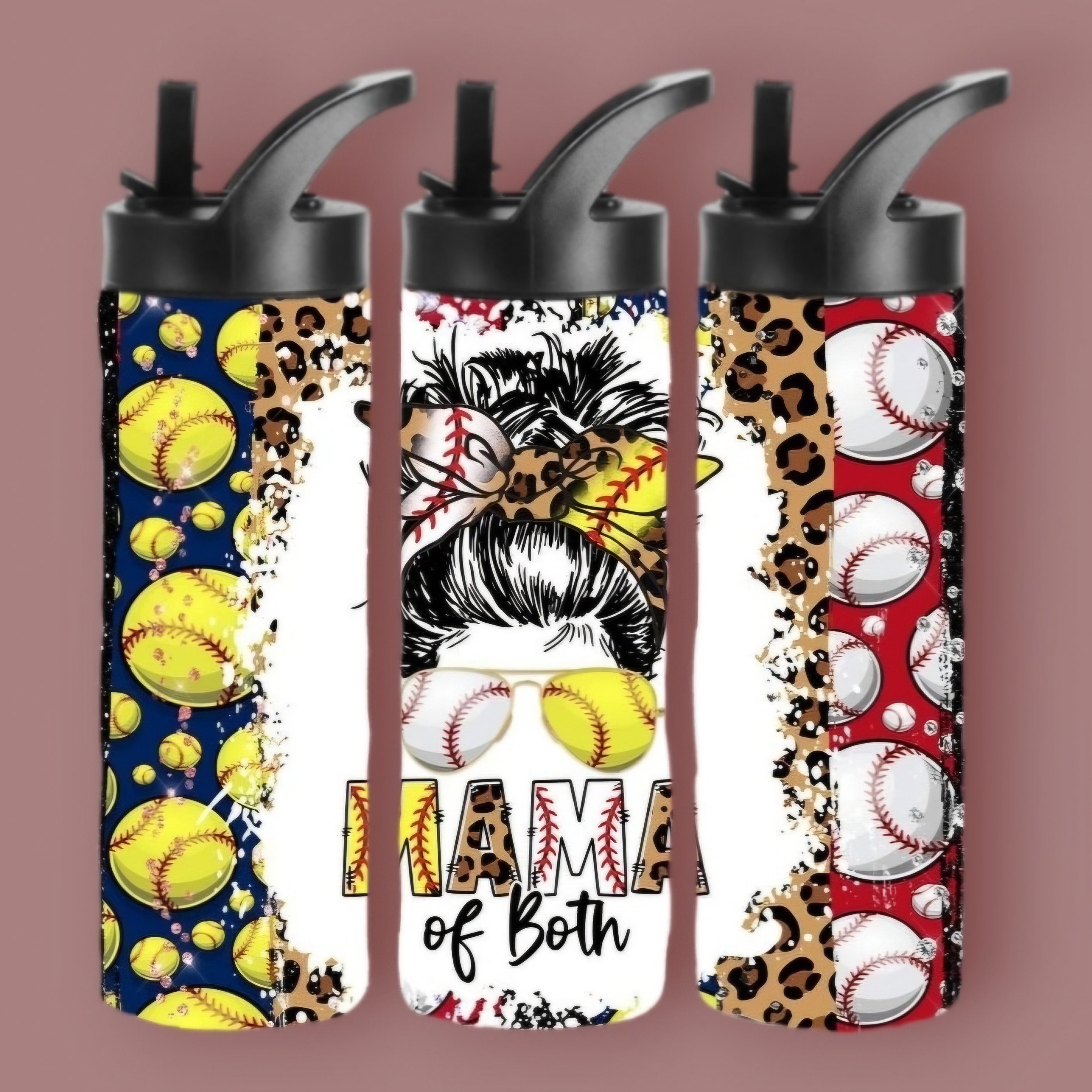 20oz Sublimation Tumblers - Mom of Both (2)