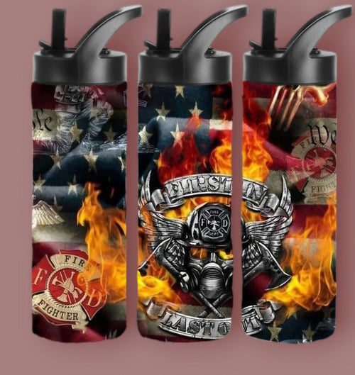 20oz Sublimation Tumblers - Fire Fighter (1)