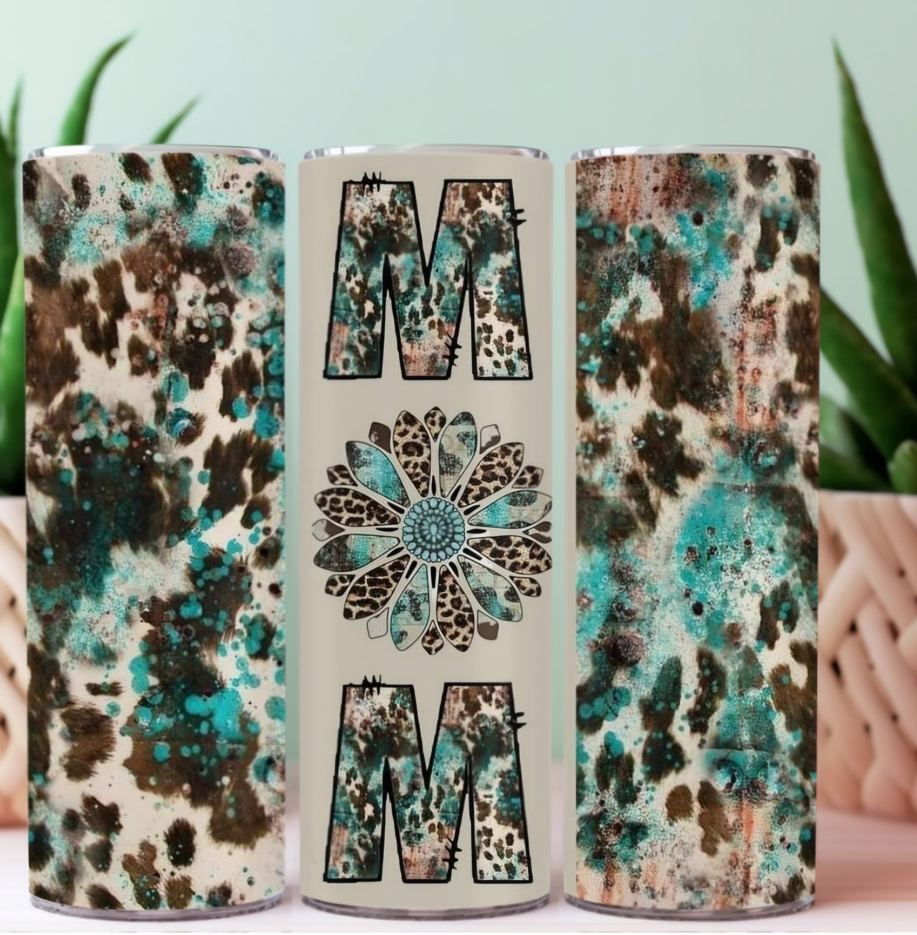 20oz Sublimation Tumblers - Western Mom