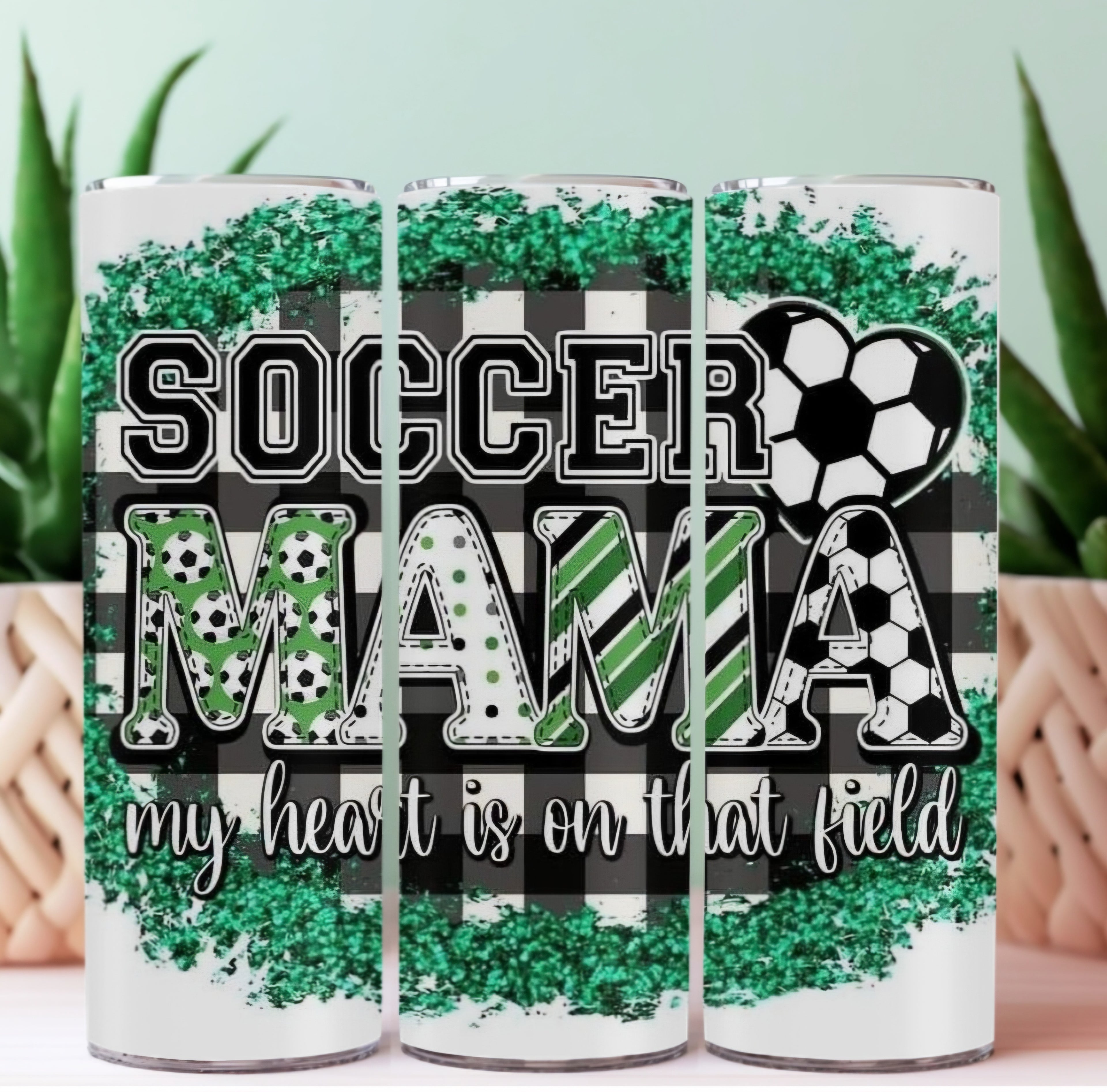 20oz Sublimation Tumblers - Soccer (3)