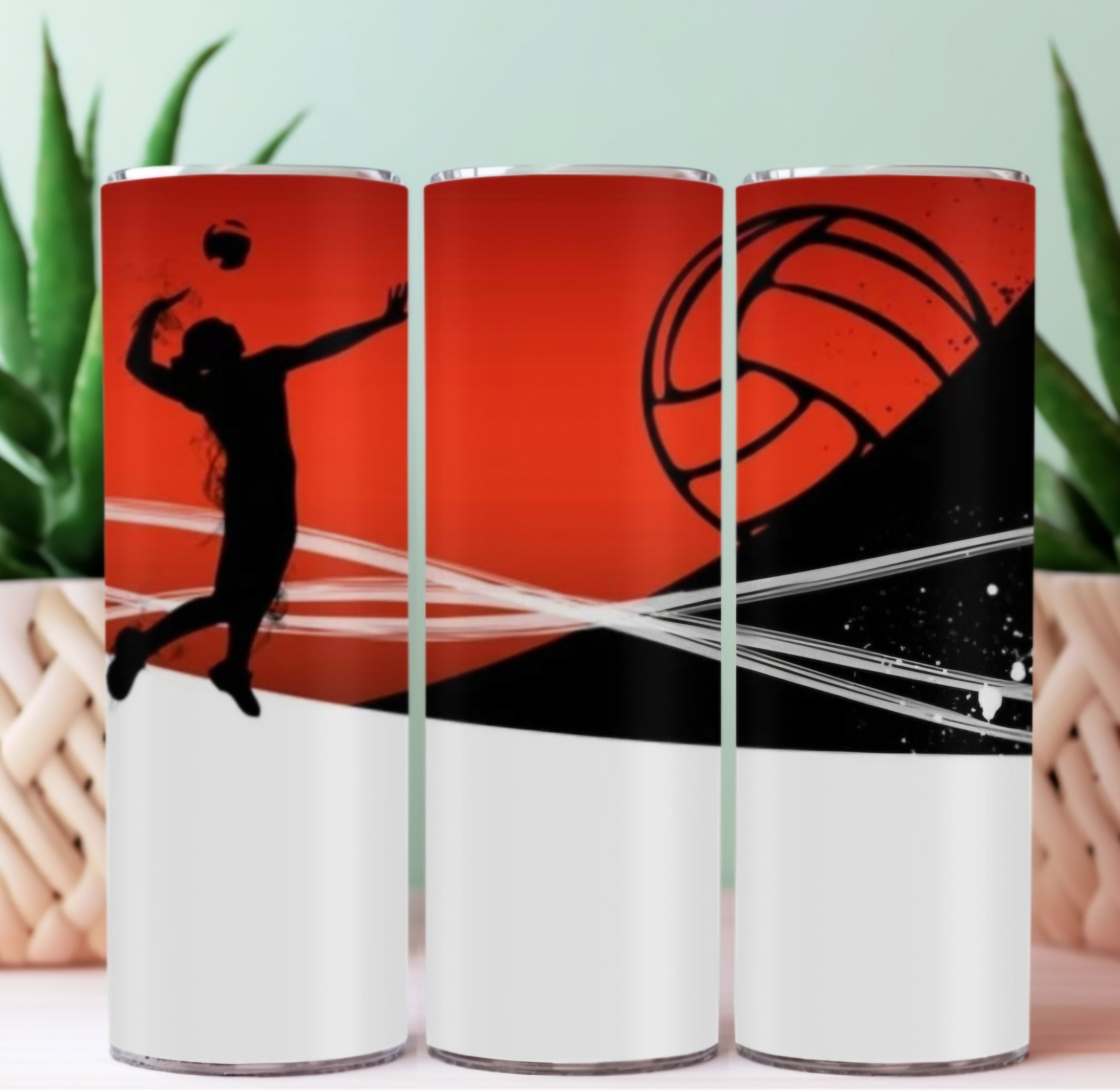 20oz Sublimation Tumblers - Vollyball (1)