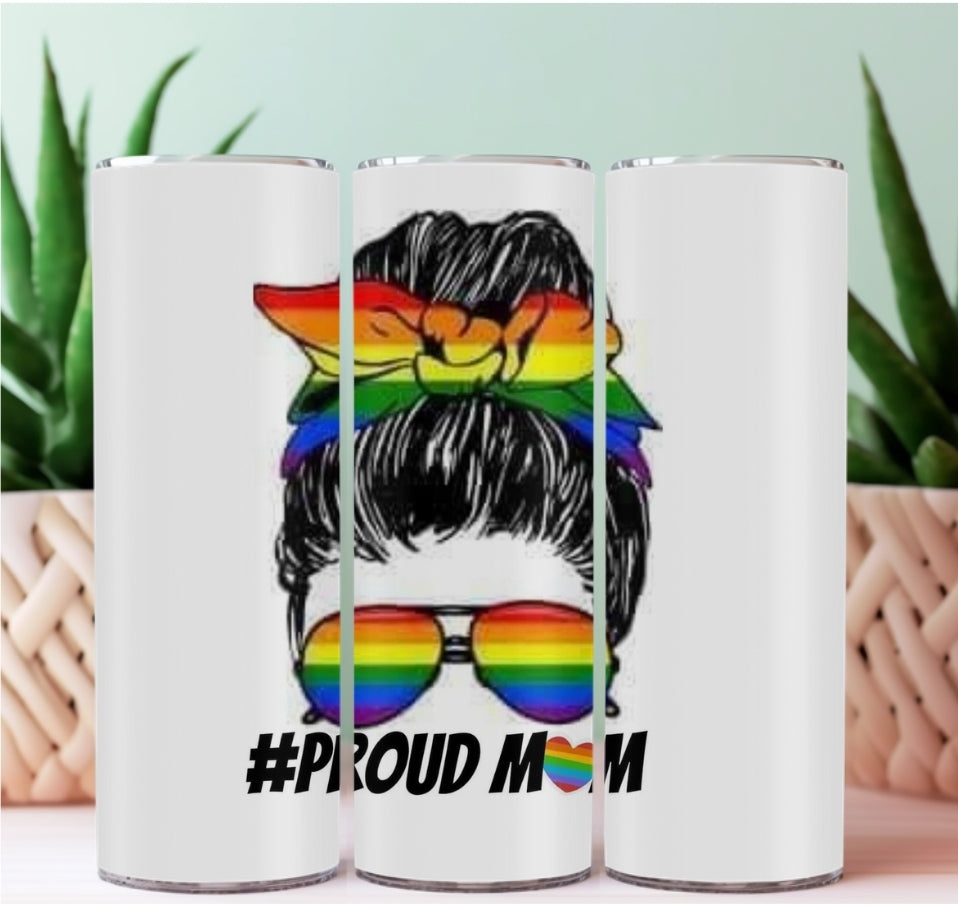 20oz Sublimation Tumblers - Proud Mom