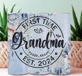 20oz Sublimation Tumblers - Grandma Est. 2024