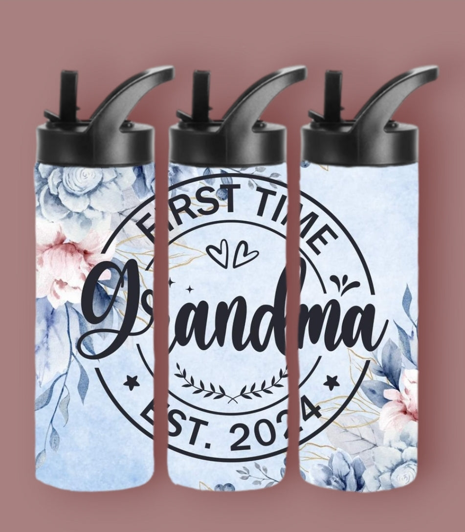 20oz Sublimation Tumblers - Grandma Est. 2024