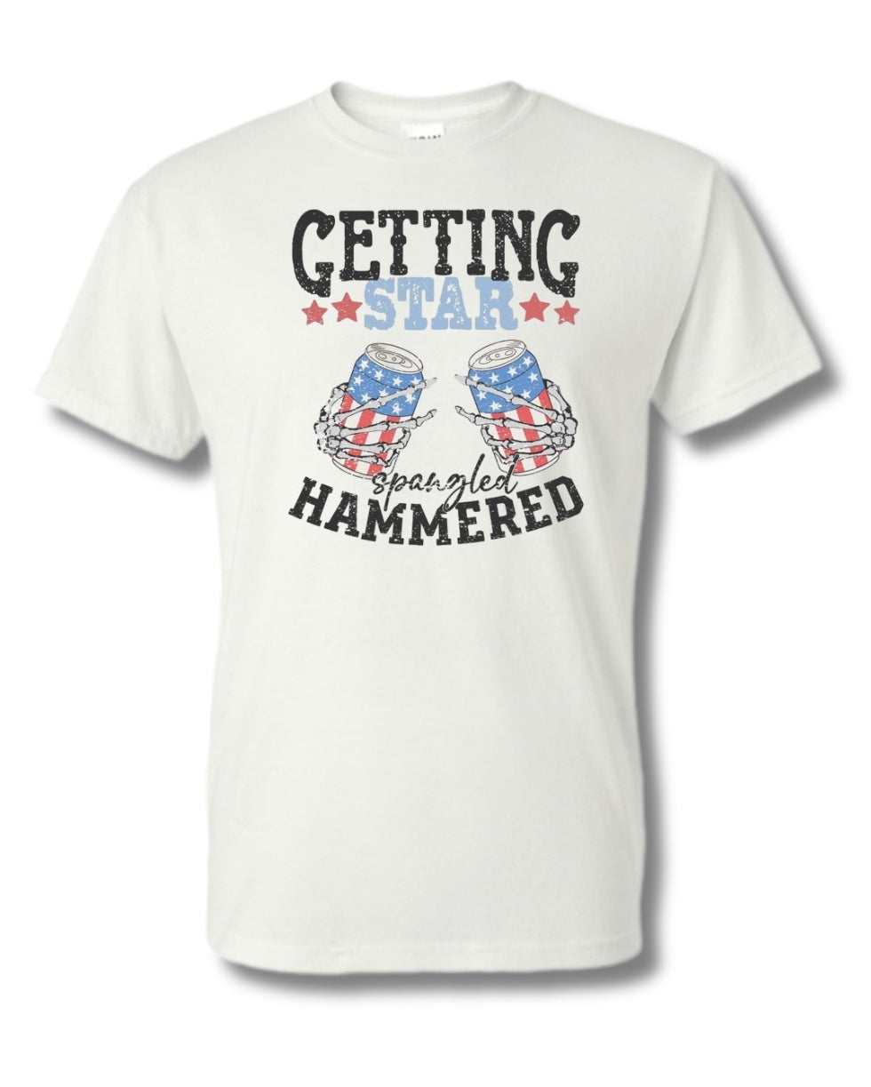 Star Spangled Hammered Tee