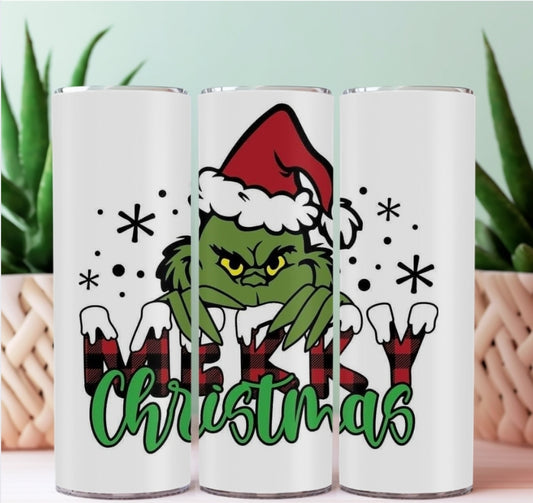 20oz Sublimation Tumblers - Merry Christmas