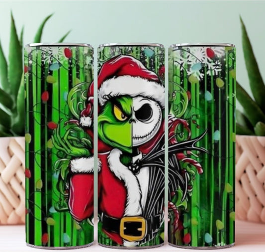 20oz Sublimation Tumblers - Nightmare Before Christmas