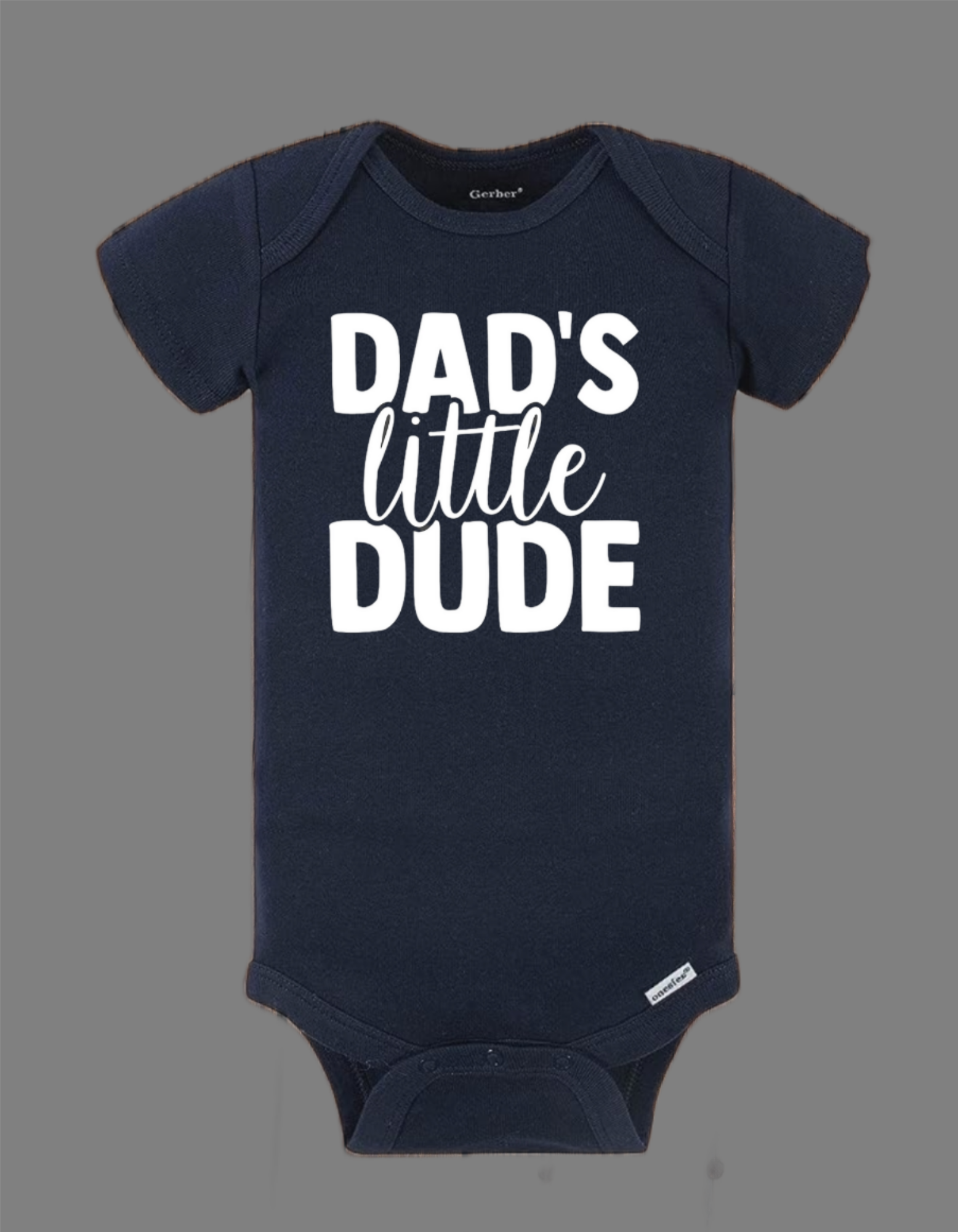 Dad's Little Dude Onesie