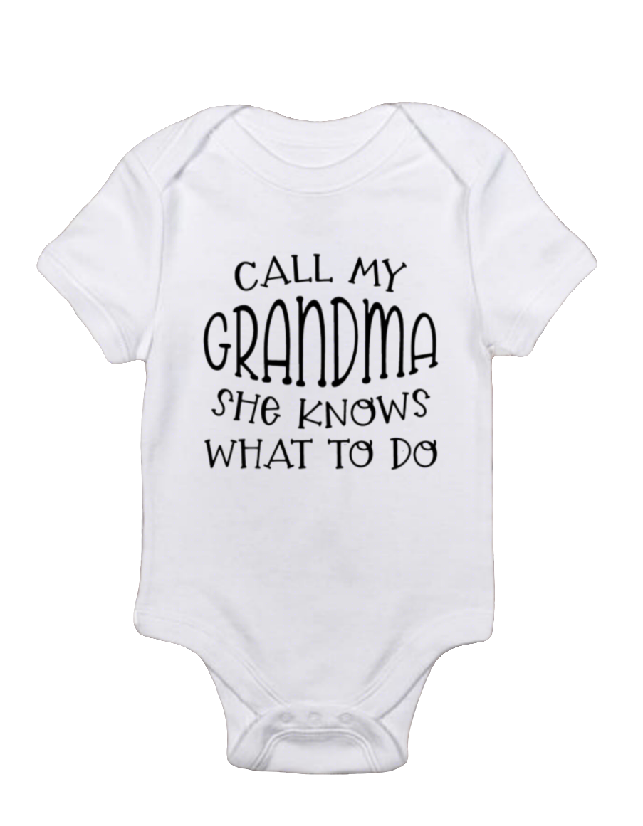 Call My Grandma Onesie