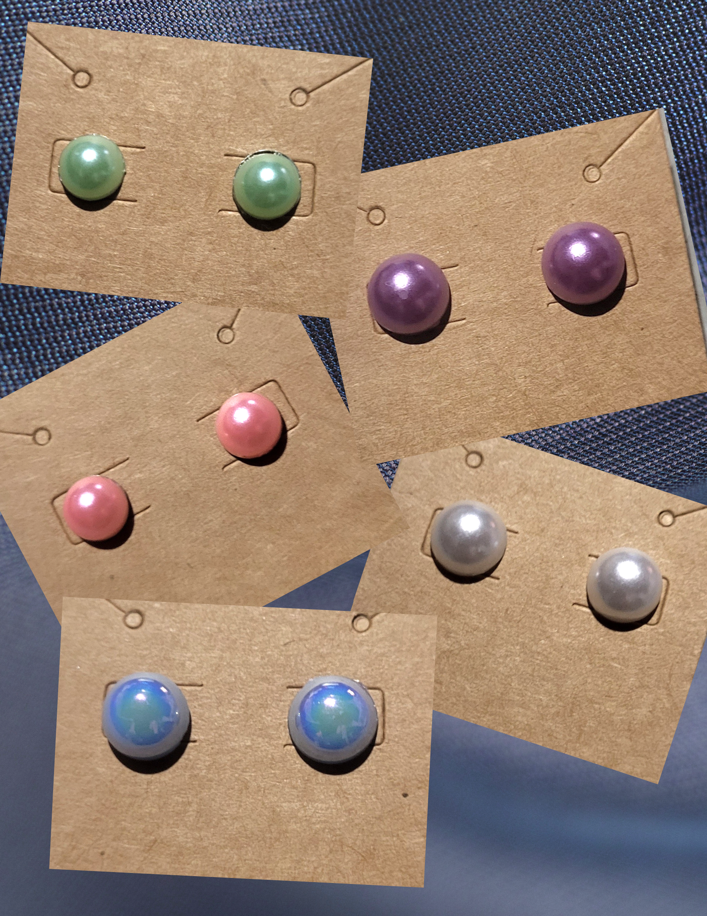 Pastel Stud Earrings