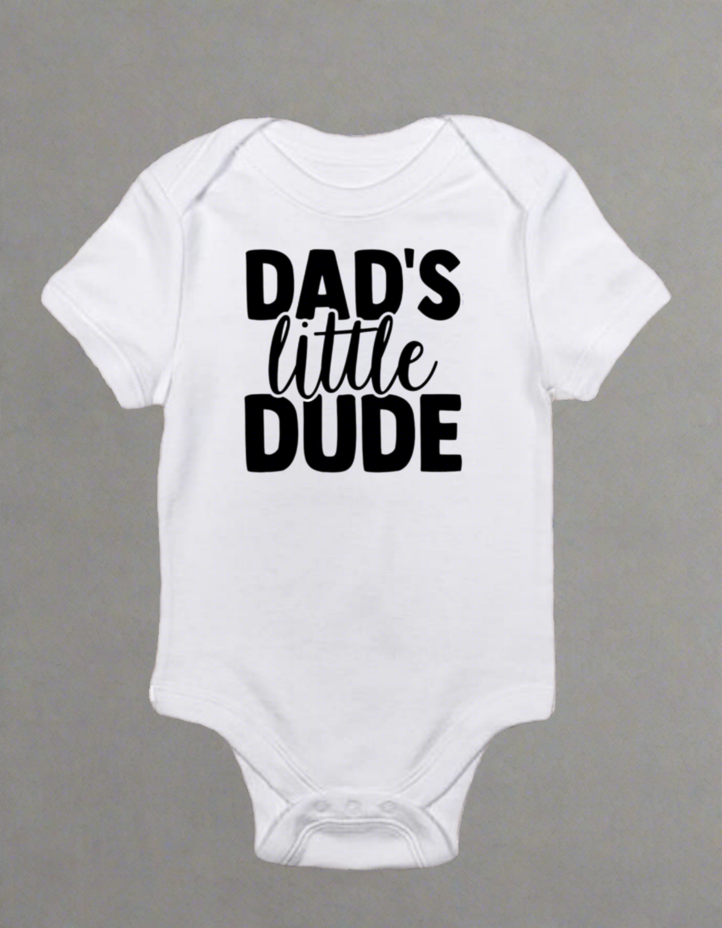 Dad's Little Dude Onesie